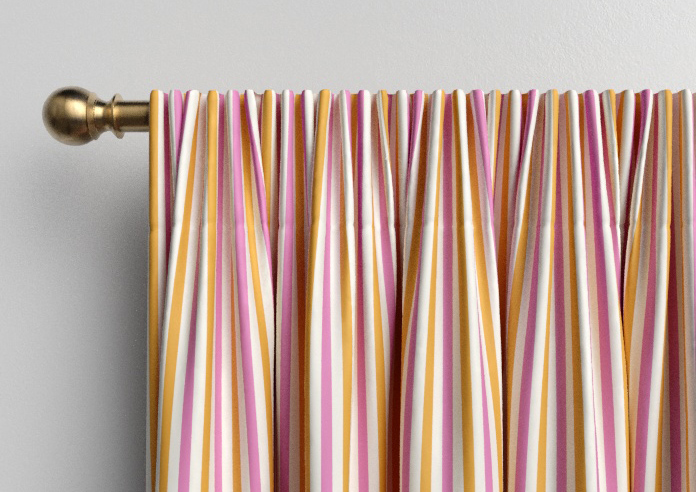 The British Stripe Co. Catherine, Notting Hill No.2 - Made to Measure Curtains - Image 9